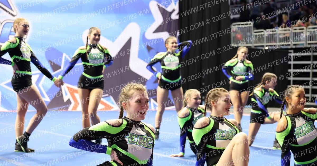 Elite Athletic Cheer Blackout · SHAMROCK SHOWDOWN