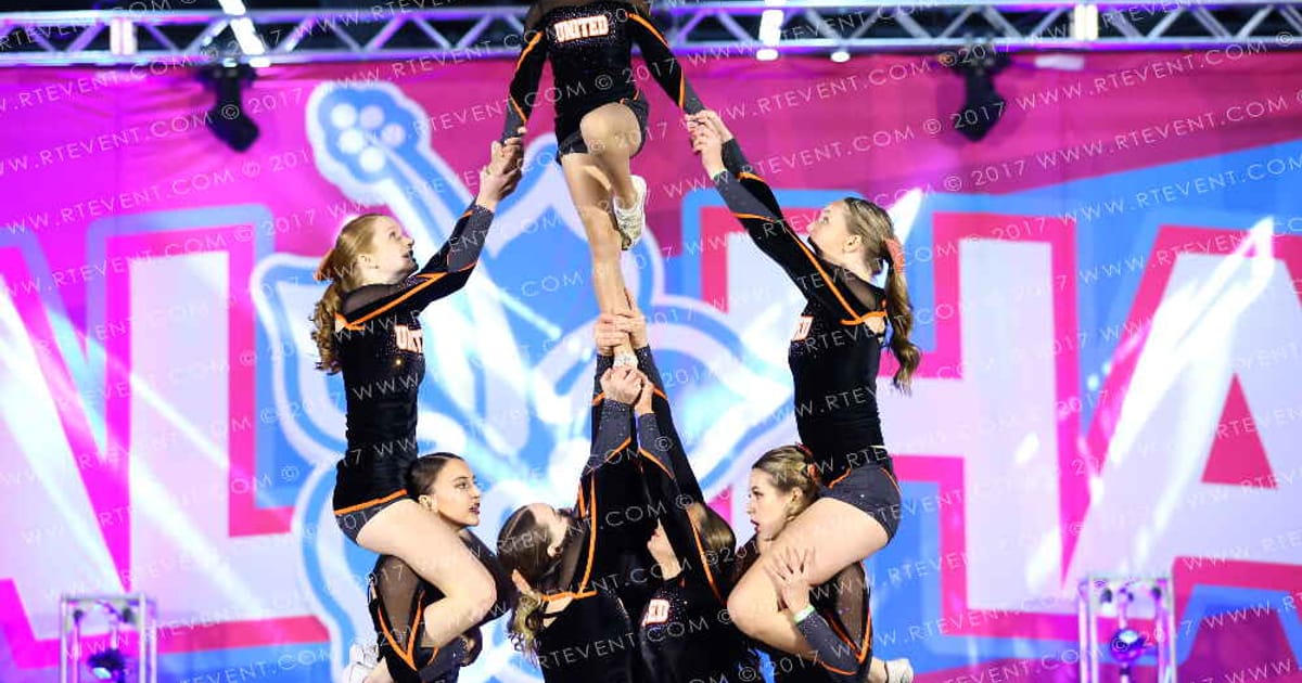 United Tumbling and Cheer Junior Snipers · Aloha Portland Showdown Revised