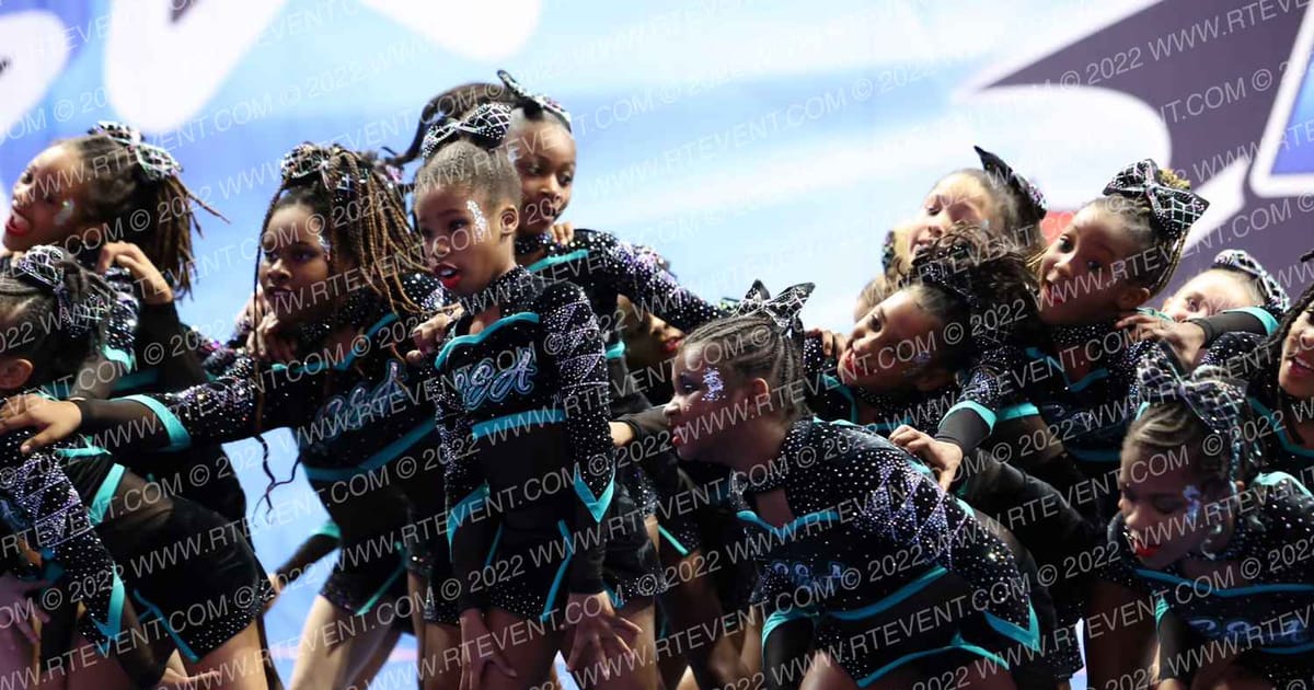 Cheer Extreme Maryland Teal Crush · SHAMROCK SHOWDOWN