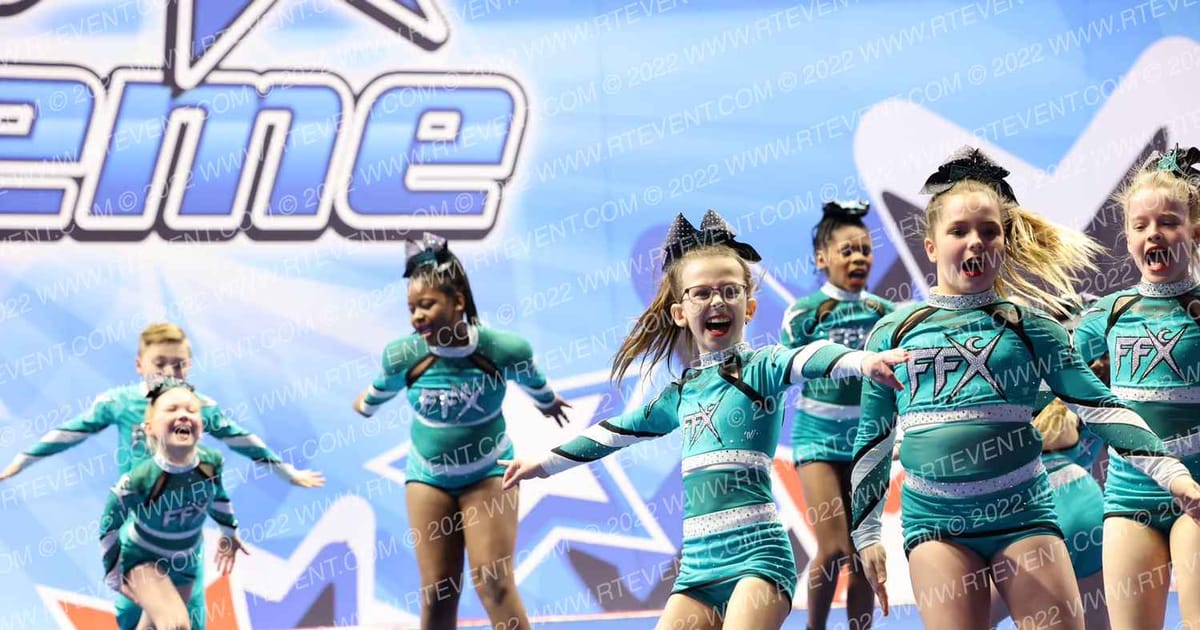 Cheer Extreme Fairfax X-Bombs · SHAMROCK SHOWDOWN