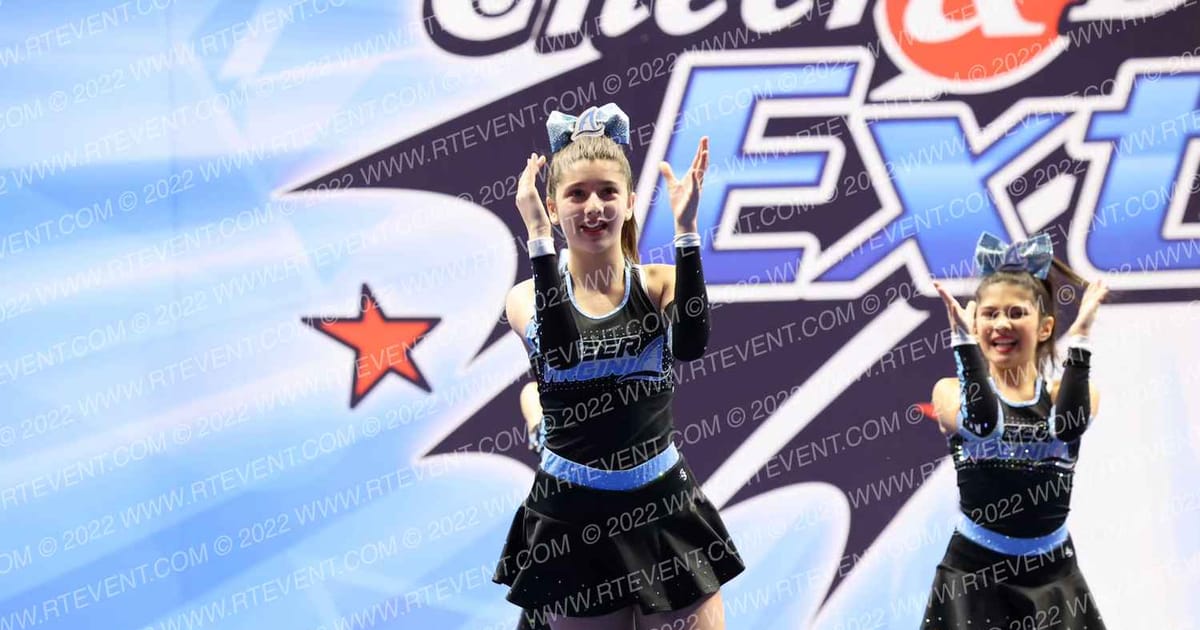 Cheer Virginia Athletics Reef Sharks · SHAMROCK SHOWDOWN