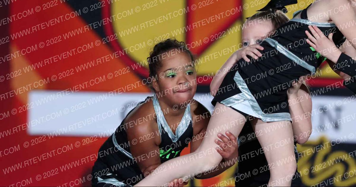 Xtreme Cheer White Blitz · Hooray fro Hollywood Cheer and Dance Championships