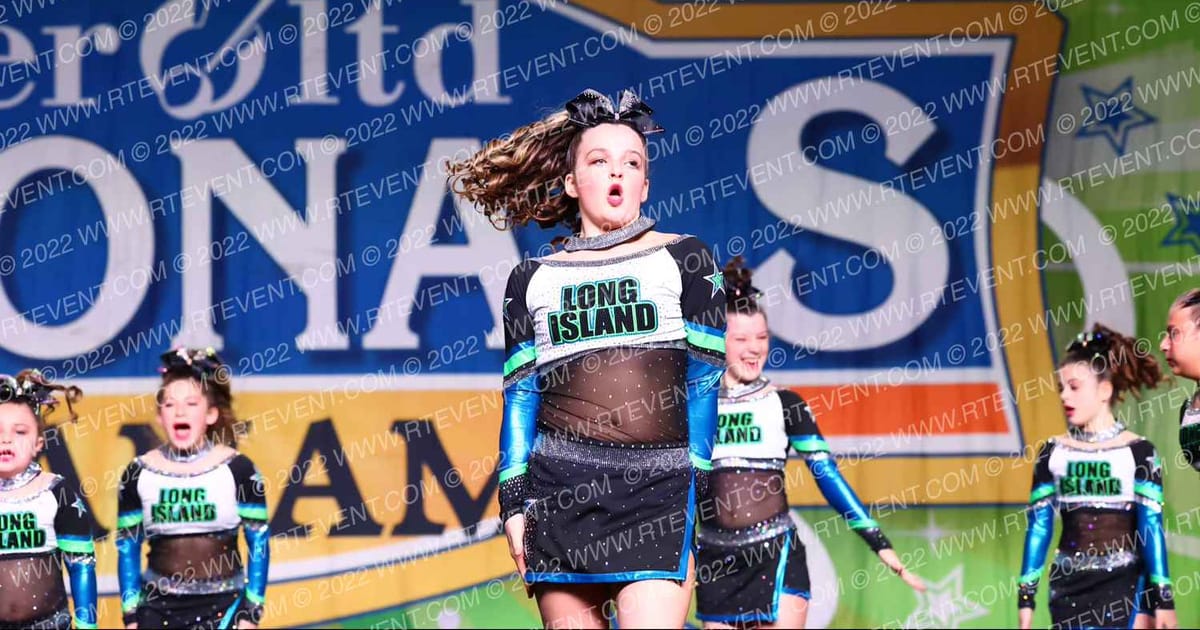 Long Island Cheer Shimmer · CANAM