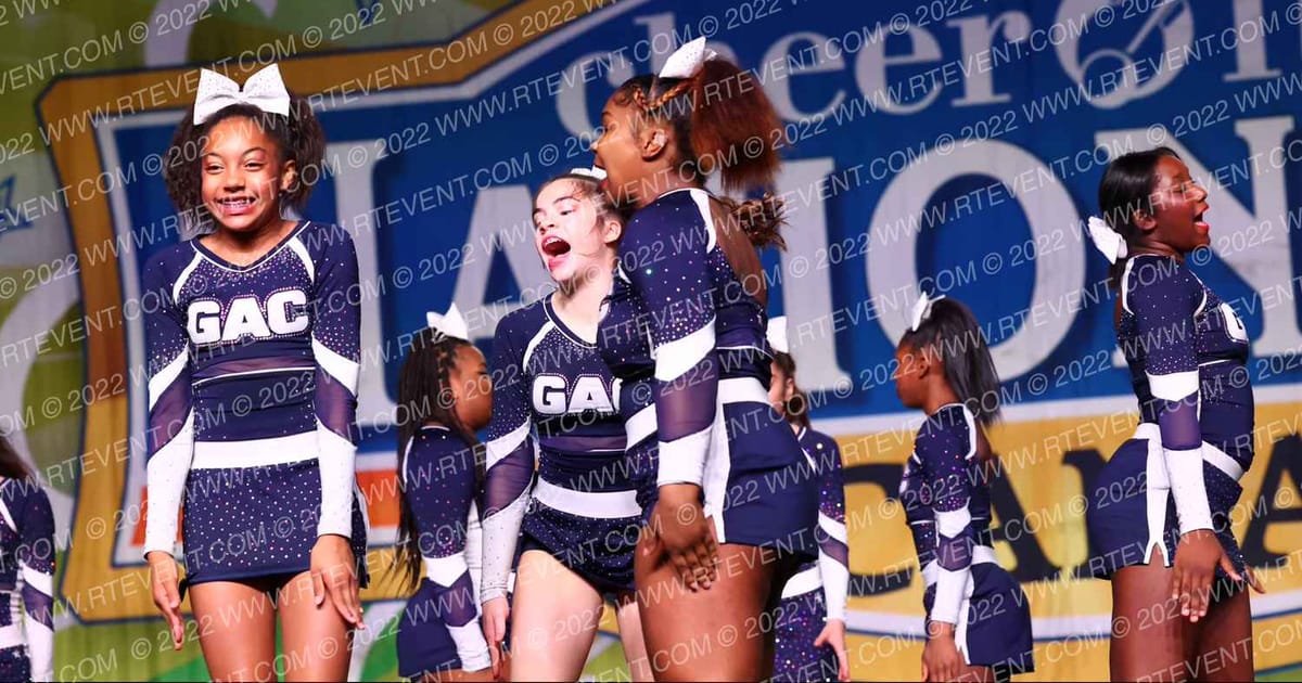 Greensboro All Star Cheerleading Black Diamonds · CANAM
