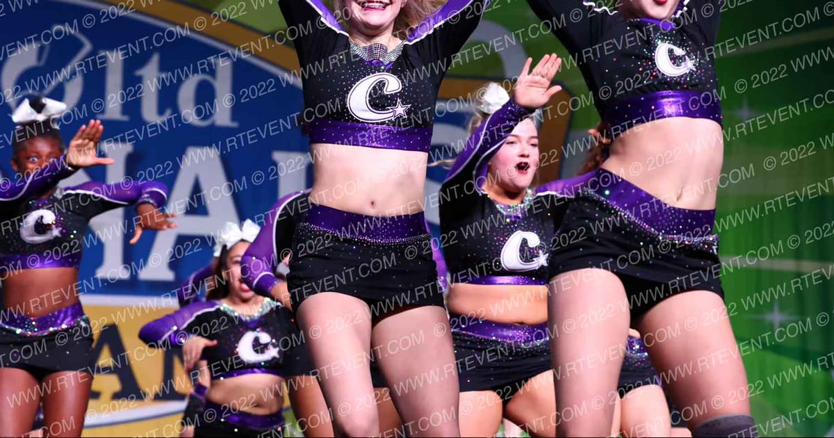 Charlotte Allstar Cheerleading Onyx · CANAM