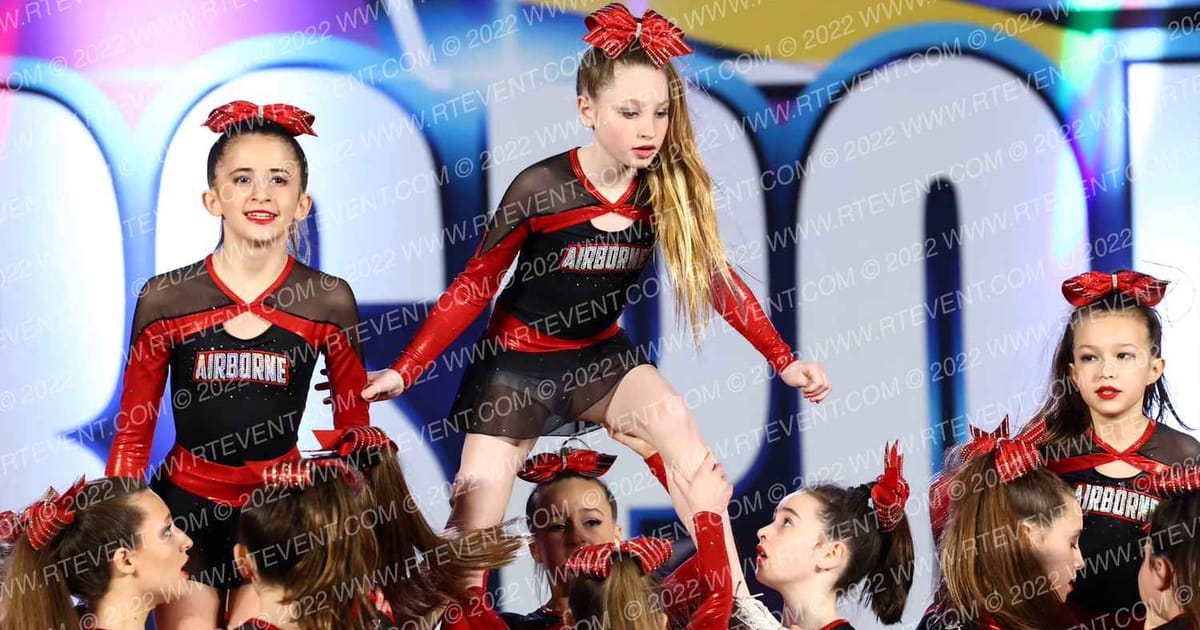 Airborne Elite All Stars Captains · CHEERSPORT Toms River Classic
