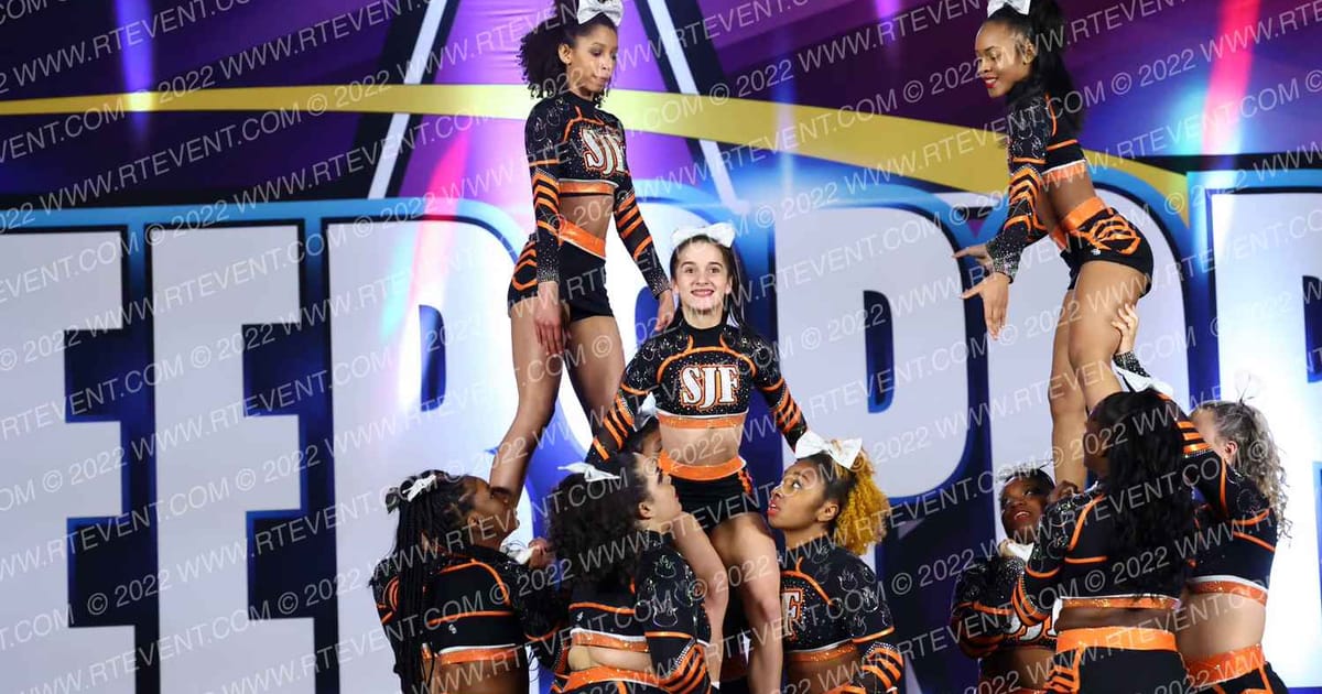 South Jersey Fire Cheerleading Hells Angels · CHEERSPORT Toms River Classic