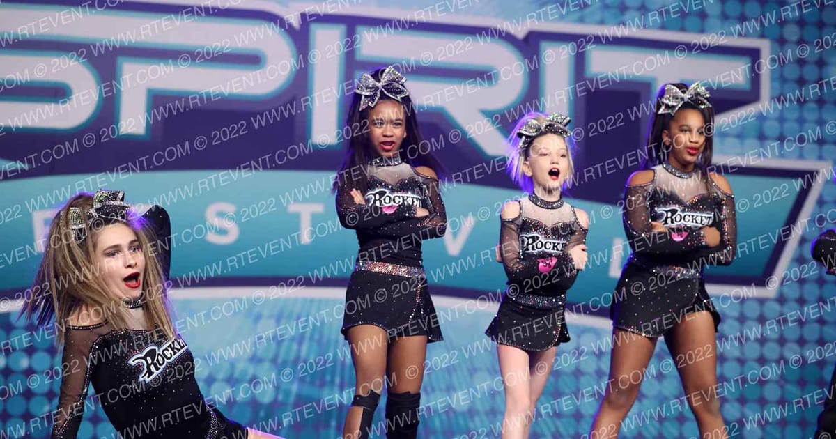 Rocket Cheer Blackout · Spirit Fest Providence Grand Nationals