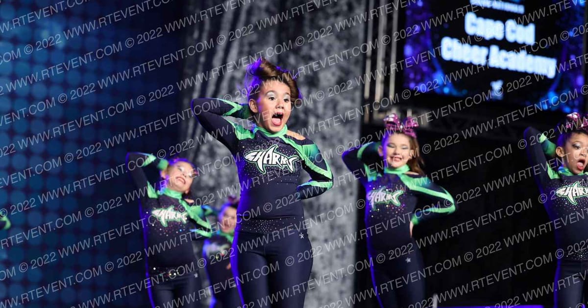 Cape Cod Cheer Academy Junior Level 3 Angel Sharks · Spirit Fest Providence Grand Nationals