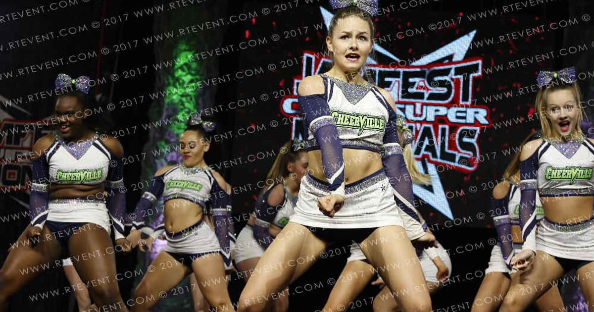 CheerVille Athletics HV Maleficent · JAMFest Cheer Super Nationals