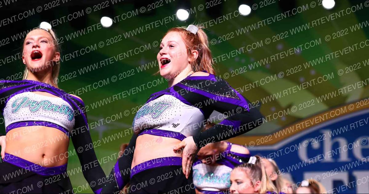 Cheer Infinity Allstars Great Whites · CANAM