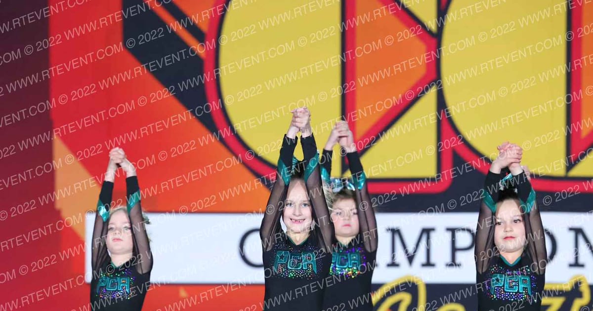 Prestige Cheer Athletics Meteors · Hooray fro Hollywood Cheer and Dance Championships