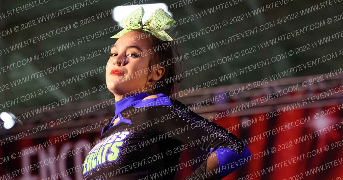 Bluegrass Cheercats Lime Leopards · ENCORE Louisville SHOWDOWN