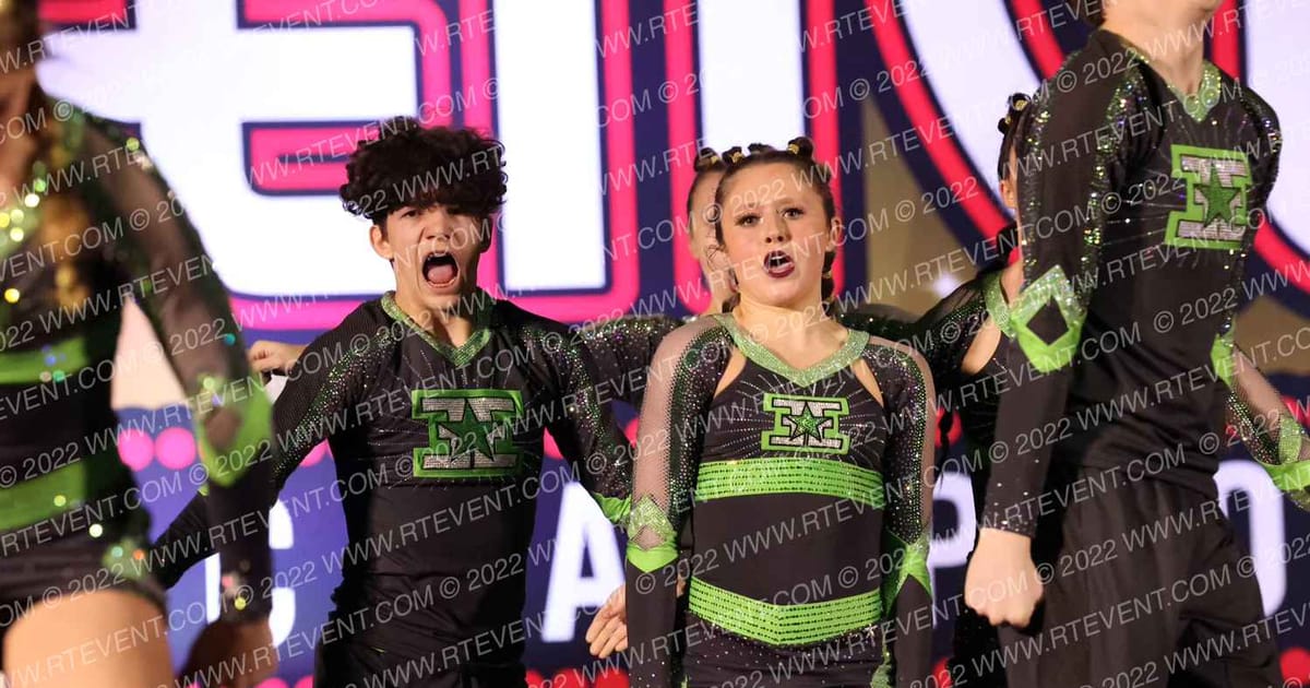 Element Elite Tumbling & Cheer CHROMIUM COED · ENCORE Louisville SHOWDOWN
