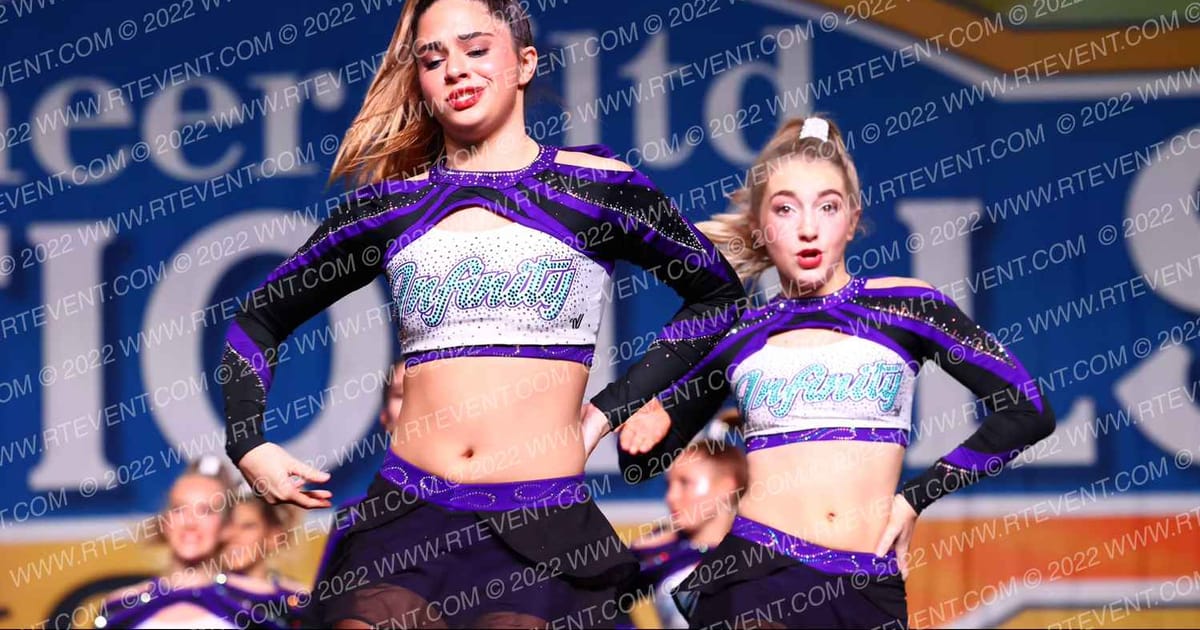 Cheer Infinity Allstars Lady Rain · CANAM