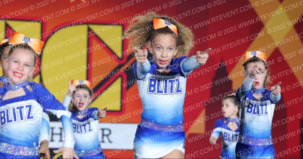Blitz Athletics AMBITION · Hooray fro Hollywood Cheer and Dance Championships