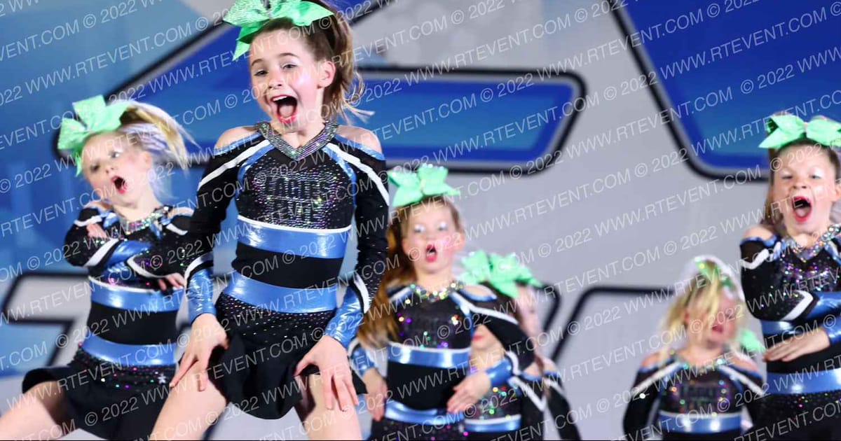 Eagles Elite Cheerleading Glow · Athletic Championships Atlanta Nationals