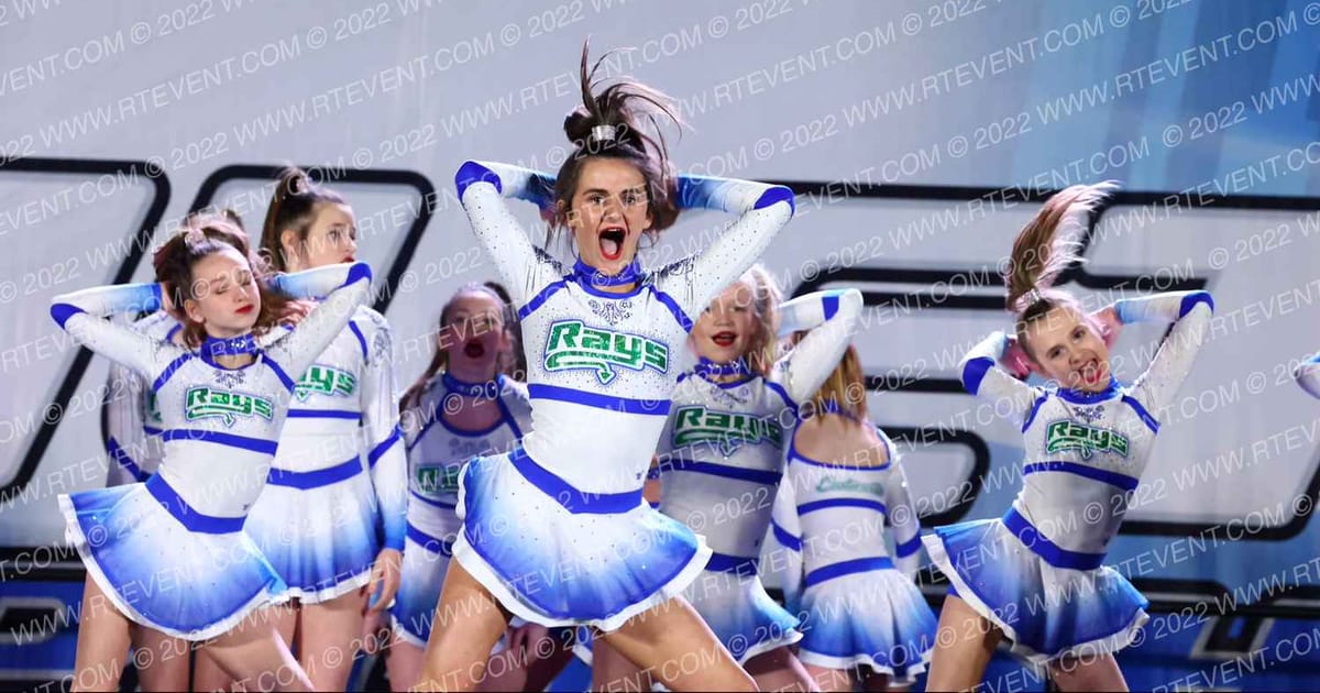 The Stingray All Stars Rose Gold · Athletic Championships Atlanta Nationals