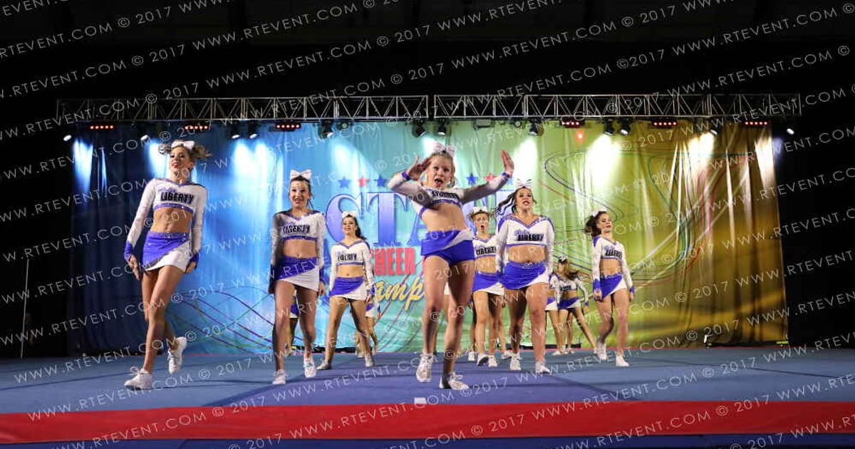 Zone Cheer All-Stars Lady Liberty · The STATE Daytona Beach Nationals DIDII