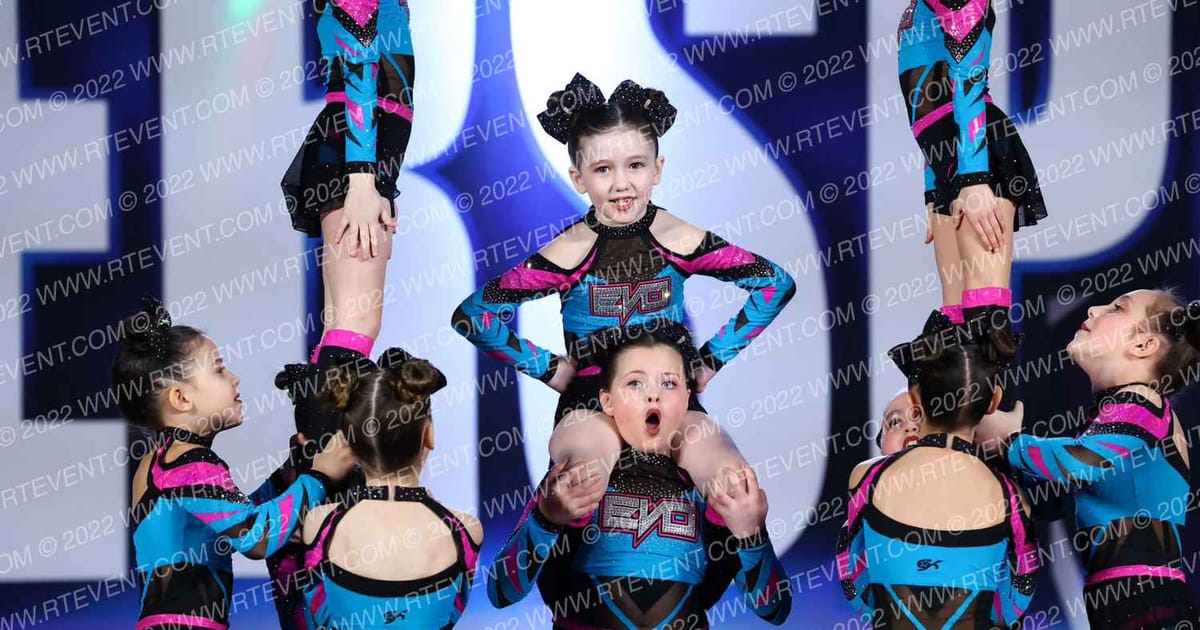 Evolution Cheer Teal Craze · CHEERSPORT Toms River Classic
