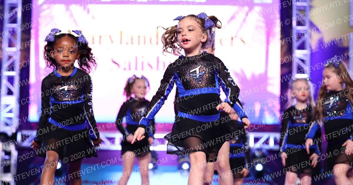 Maryland Twisters Salisbury Baby Breeze · ACDA Reach the Beach Ocean City Grand Nationals DIDII AllStar