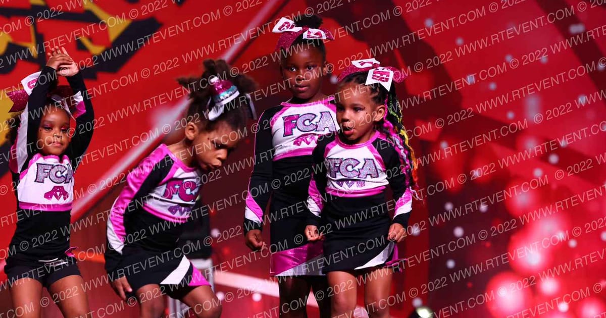 Fayetteville Cheerleading Academy Pink Diamonds · Spirit Sports Myrtle Beach