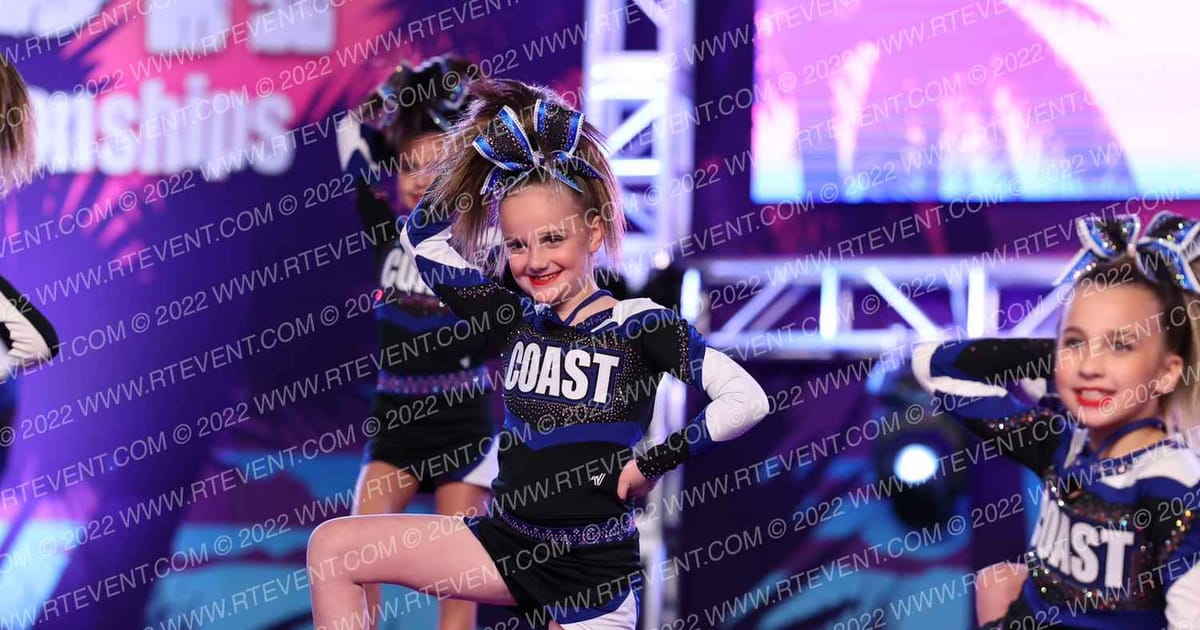 Coast Cheer Mini Makos · ACDA Reach the Beach Ocean City Grand Nationals DIDII AllStar