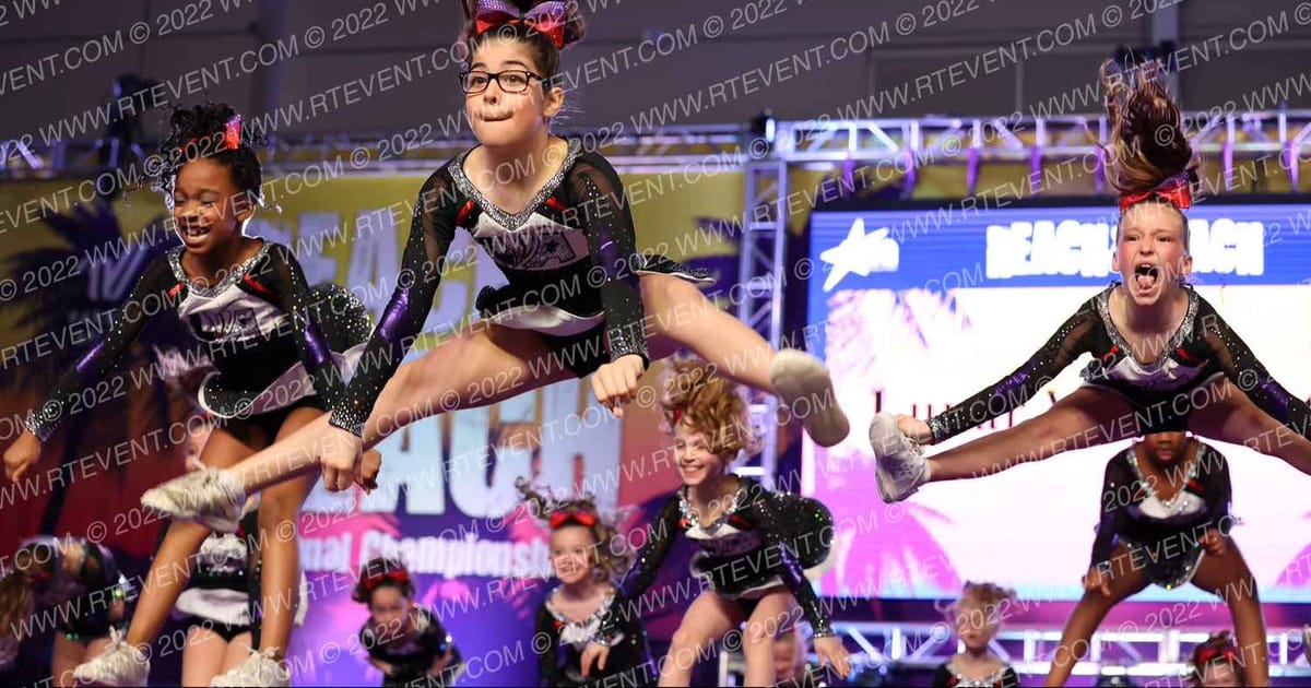 Lunar Viper Allstars Mini Bling · ACDA Reach the Beach Ocean City Grand Nationals DIDII AllStar