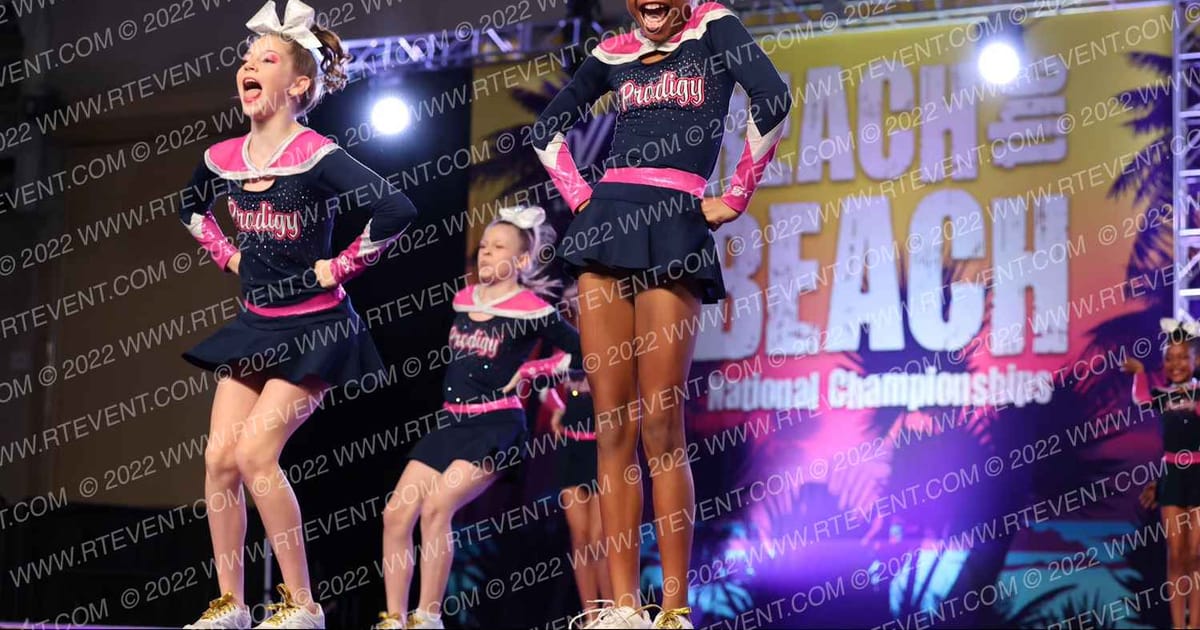 Prodigy All Stars Cheerleading Royalty · ACDA Reach the Beach Ocean City Grand Nationals DIDII AllStar