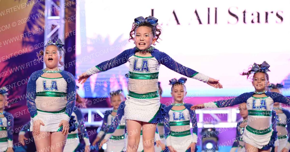 LA All Stars Sparklers · ACDA Reach the Beach Ocean City Grand Nationals DIDII AllStar