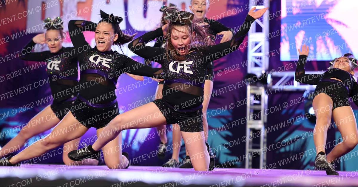 Cheer Force Elite Lady Onyx · ACDA Reach the Beach Ocean City Grand Nationals DIDII AllStar