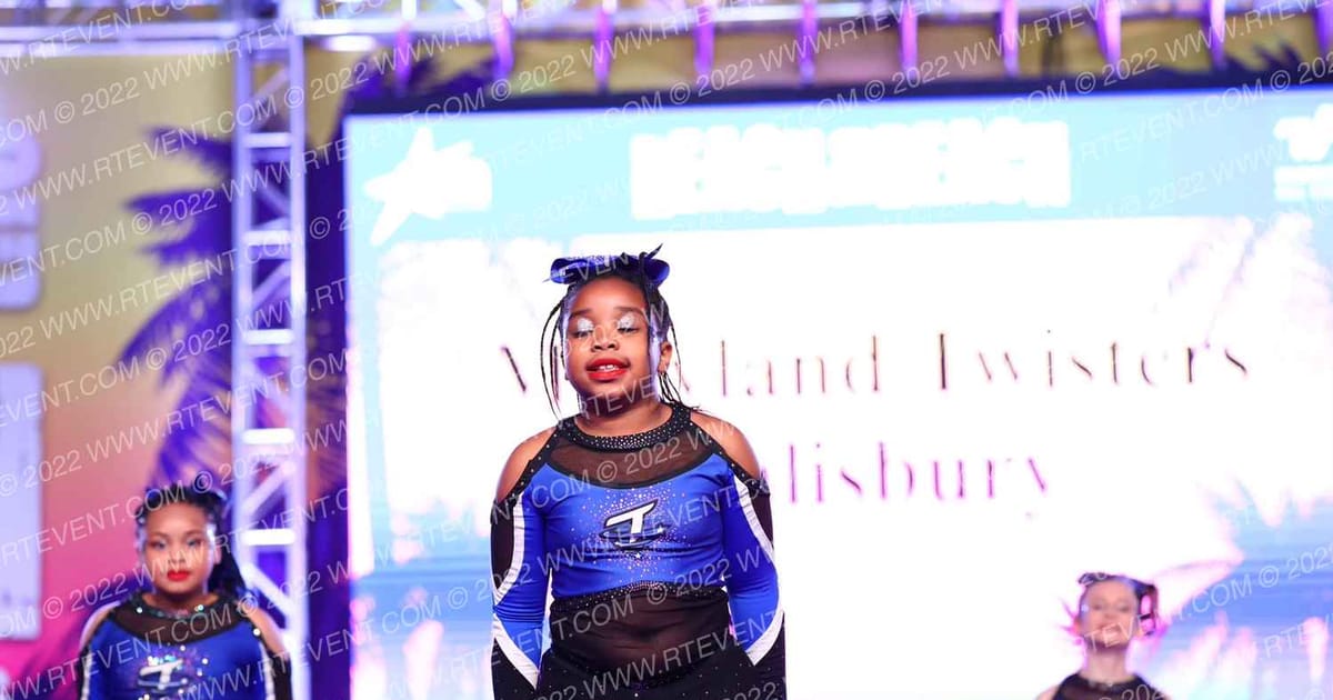 Maryland Twisters Salisbury Lil Waves · ACDA Reach the Beach Ocean City Grand Nationals DIDII AllStar