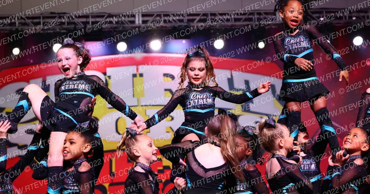 Cheer Extreme - Raleigh Tiny X Sharkies · Spirit Sports Myrtle Beach