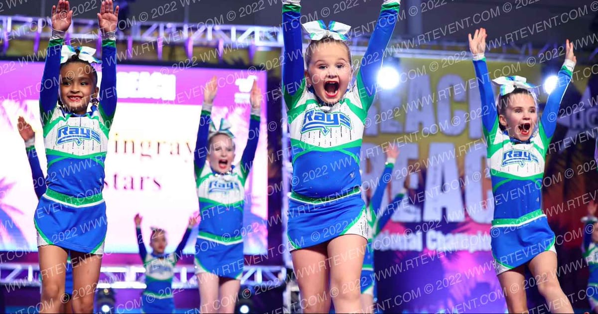 The Stingray Allstars Zodiac · ACDA Reach the Beach Ocean City Grand Nationals DIDII AllStar