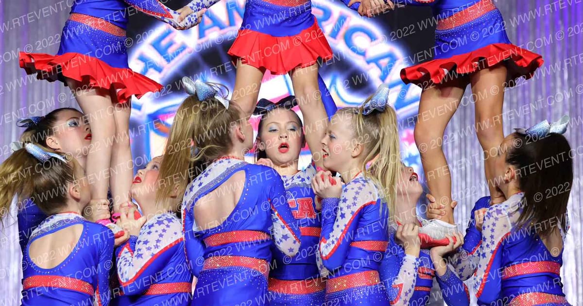 Patriot Cheer Dark Stars · The American Celebration Sandy