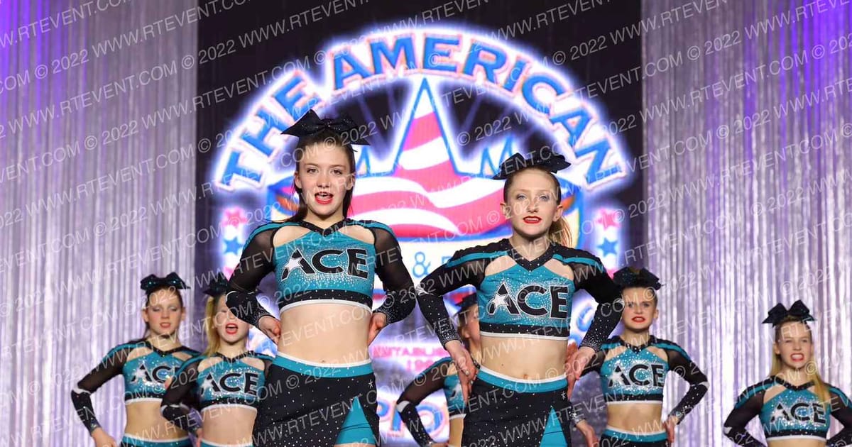 Ace All Star Cheer Savage · The American Celebration Sandy