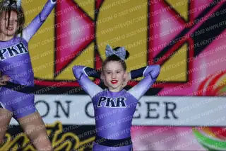 PKR Athletics Cheer Club Blue Frost
