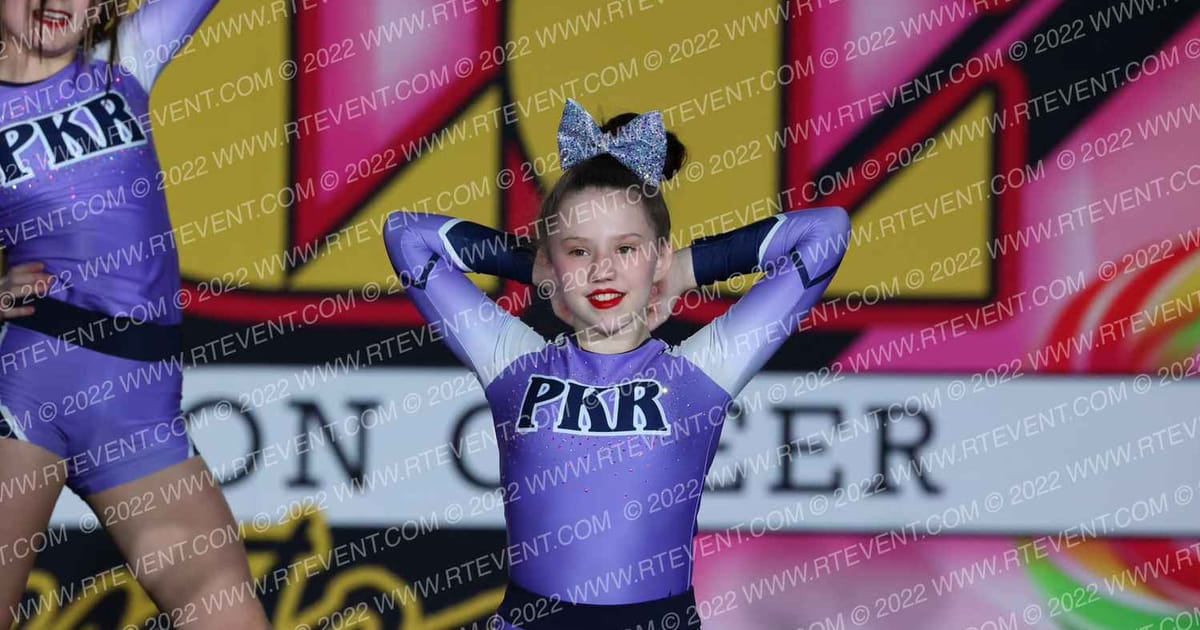 PKR Athletics Cheer Club Blue Frost · Oh How Sweet it is Cheer and Dance Spectacular