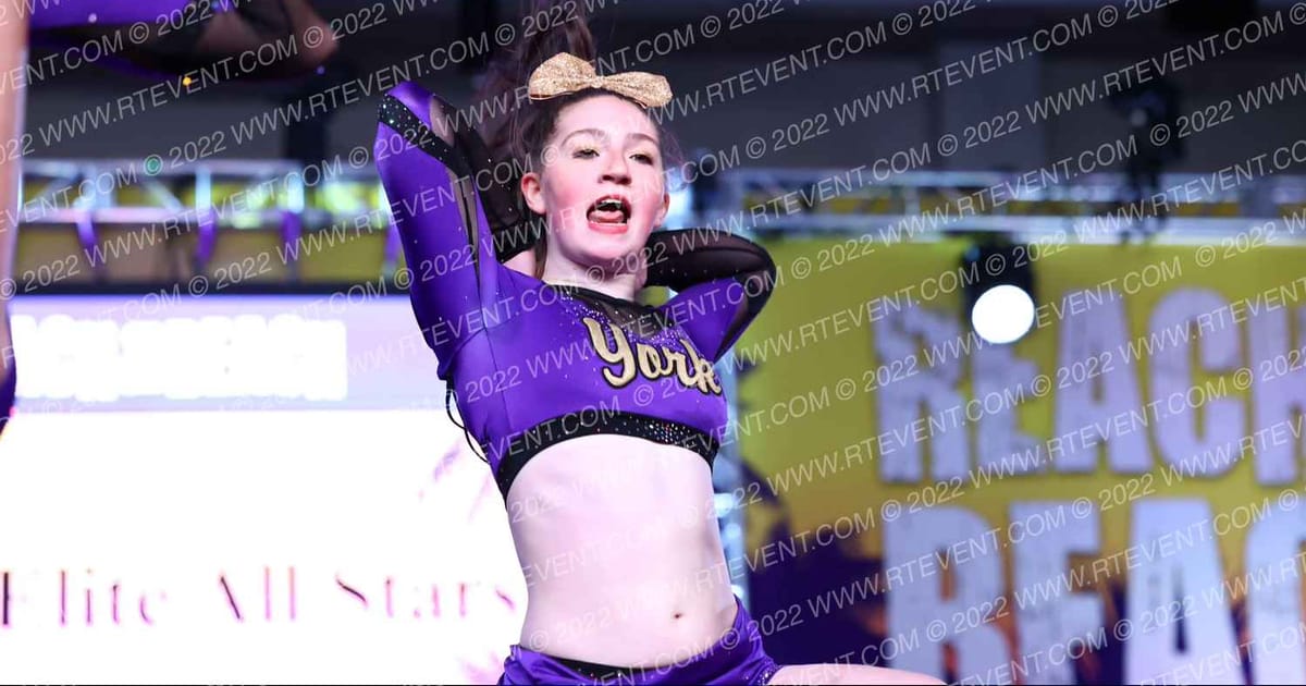 York Elite All Stars Lady Onyx · ACDA Reach the Beach Ocean City Grand Nationals DIDII AllStar