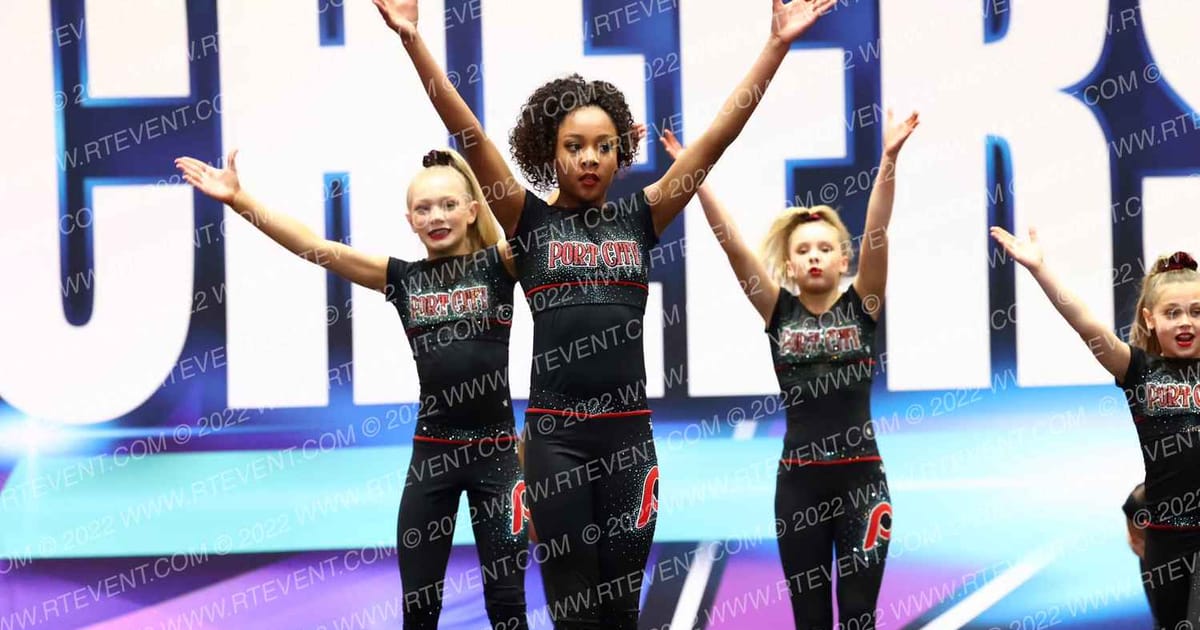 Port City Athletics Giza Girls · Cheersport Boston