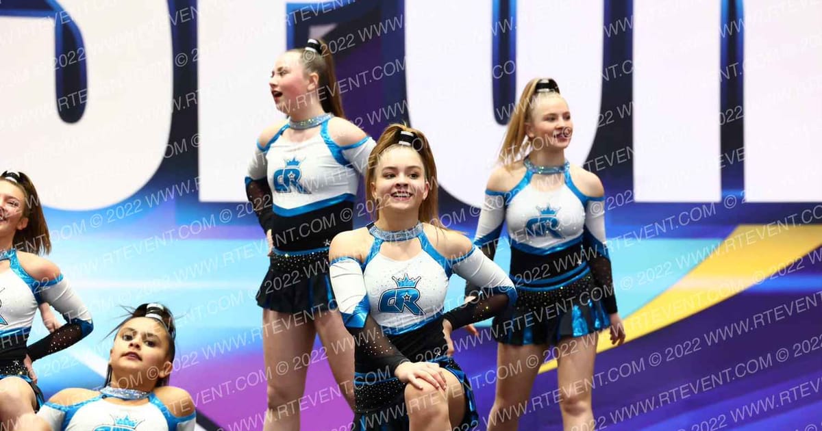 Cheerletics Royalty LEMONADE · Cheersport Boston