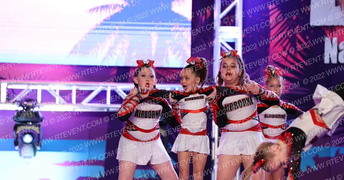 Airborne Elite All Stars Charlie's Angels · ACDA Reach the Beach Ocean City Grand Nationals DIDII AllStar
