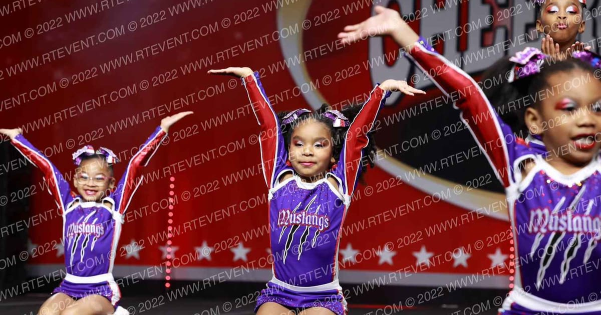 The Cheer Institute Mustangs Purple · ACP Grand Nationals