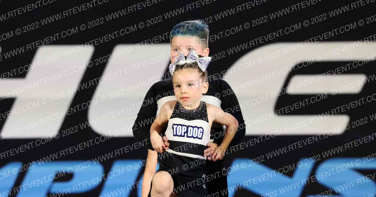 Florida Top Dog All Stars Tiny Teal · Athletic Championships Orlando Nationals