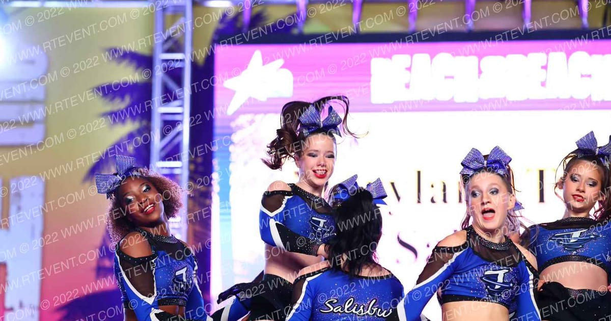 Maryland Twisters Salisbury Riptide · ACDA Reach the Beach Ocean City Grand Nationals DIDII AllStar
