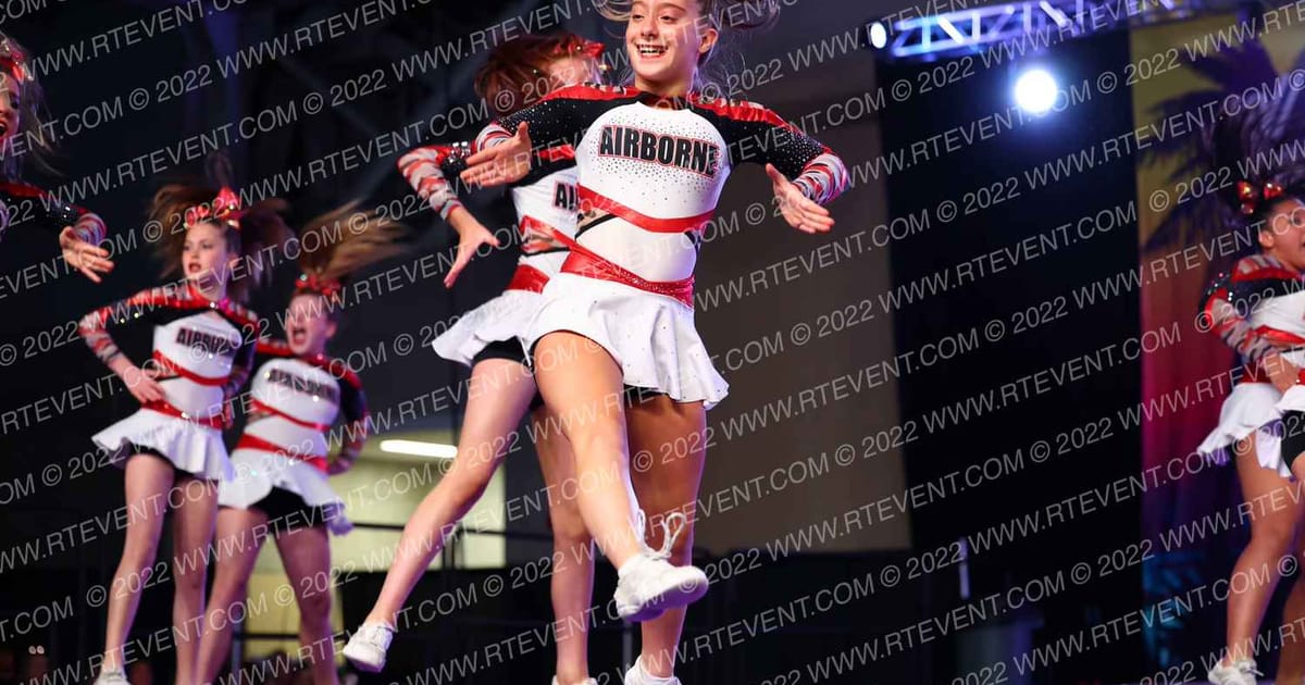 Airborne Elite All Stars Bulletproof · ACDA Reach the Beach Ocean City Grand Nationals DIDII AllStar