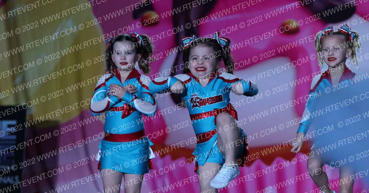 Superior Athletics Tiny Shimmer · Oh How Sweet it is Cheer and Dance Spectacular