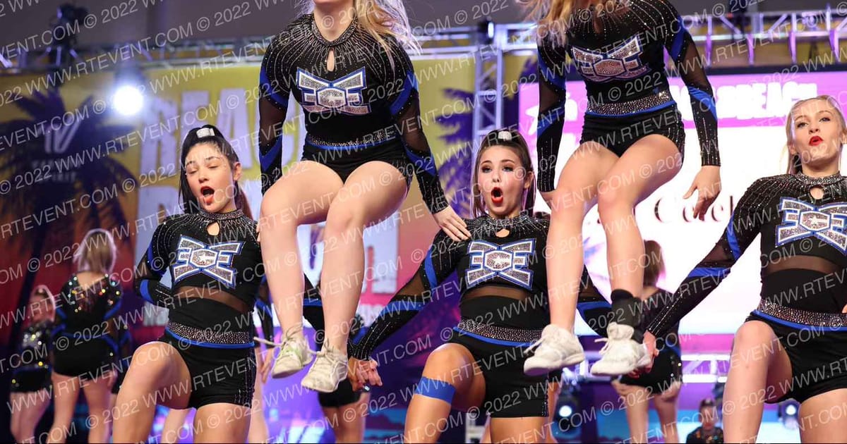 East Celebrity Elite J2 Crew · ACDA Reach the Beach Ocean City Grand Nationals DIDII AllStar