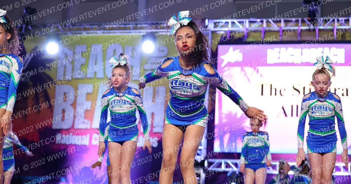The Stingray Allstars Gemini · ACDA Reach the Beach Ocean City Grand Nationals DIDII AllStar