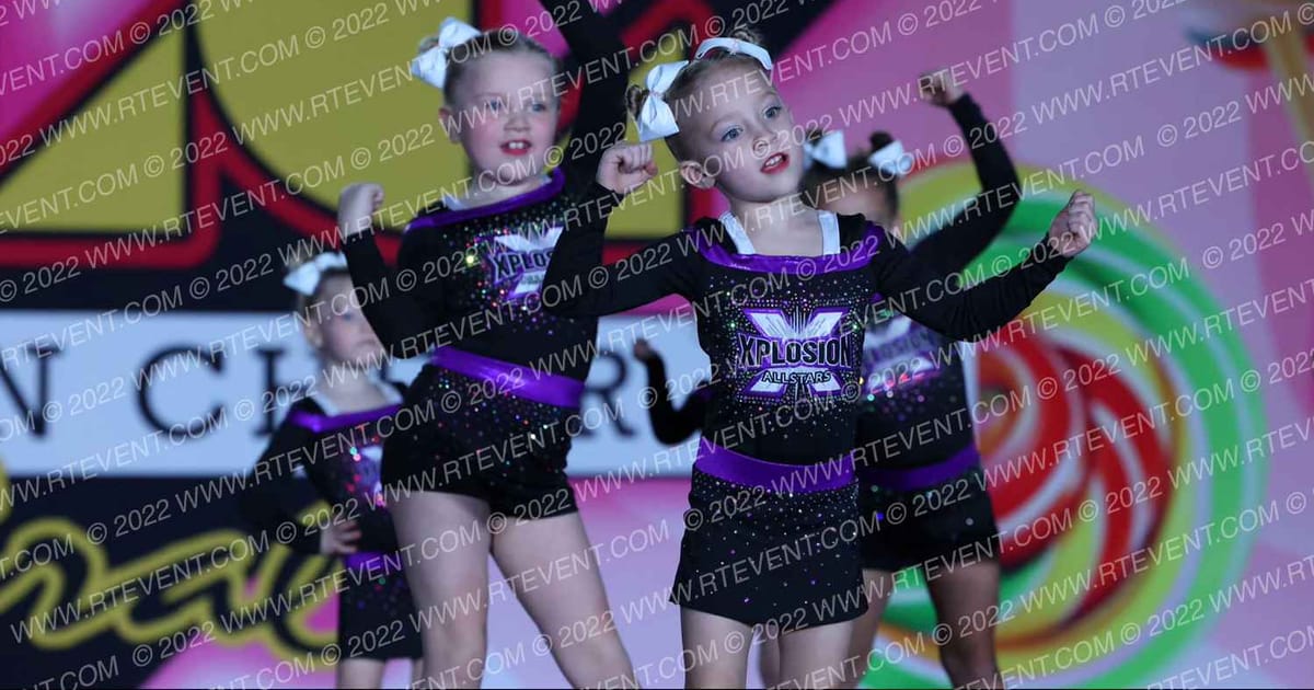 Xplosion Allstars SPARKLERS · Oh How Sweet it is Cheer and Dance Spectacular